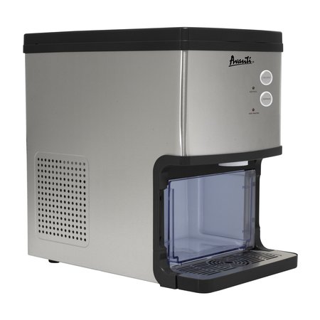 Avanti Countertop Nugget Ice Maker and Dispenser, 33 lbs. , Stainless Steel w/Black Trim NIMD3313S-IS